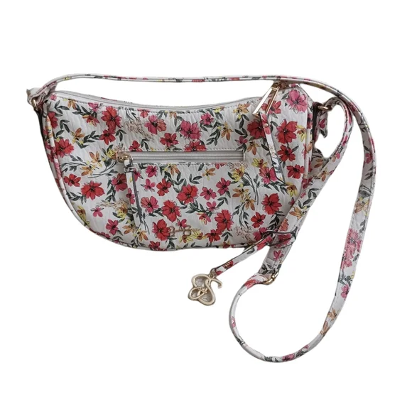 Jessica Simpson Gloria Floral Print Midi Crossbody Handbag - Picture 2 of 16